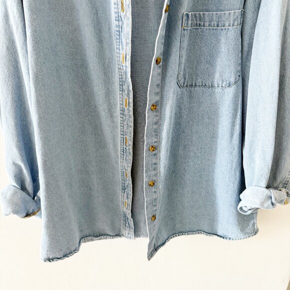 Cotton On Denim Oversized Shirt Size XS - Picture 4 of 4